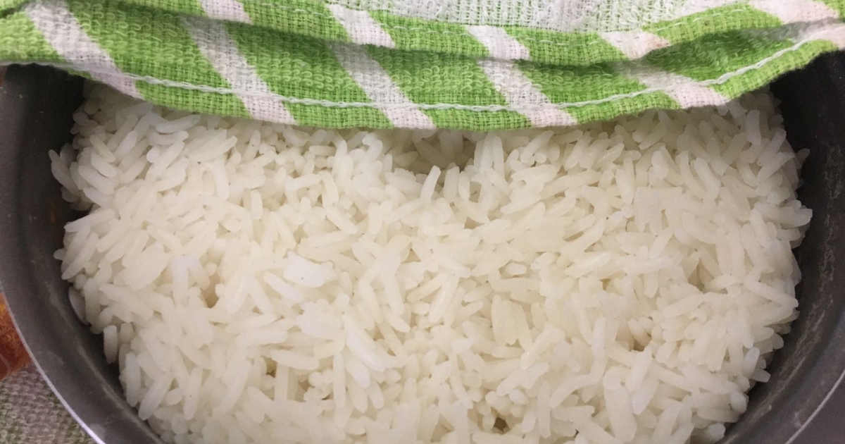 Arroz soltinho e delicioso