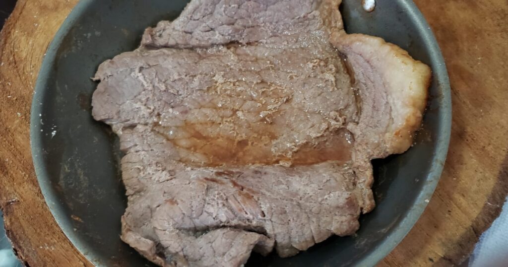 Bife Rápido na Frigideira