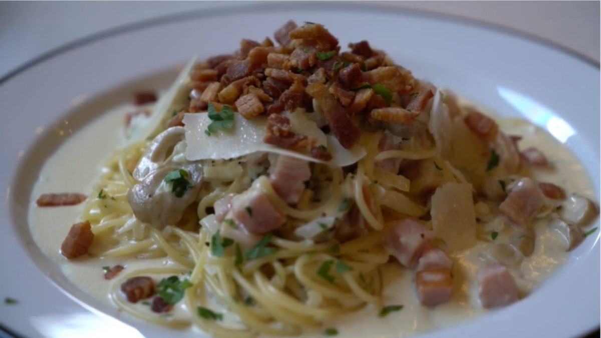 Macarrão Espaguete Carbonara