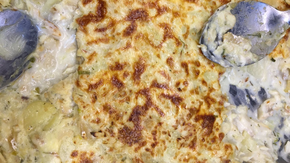 Batata Gratinada no Forno