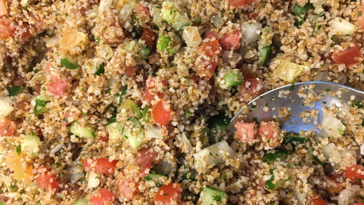 Salada de tabule uma receita simples para uma refeição leve e nutritiva ...