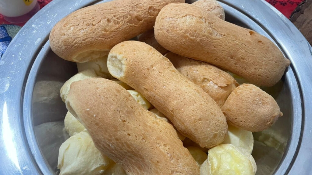 Biscoito de queijo caseiro