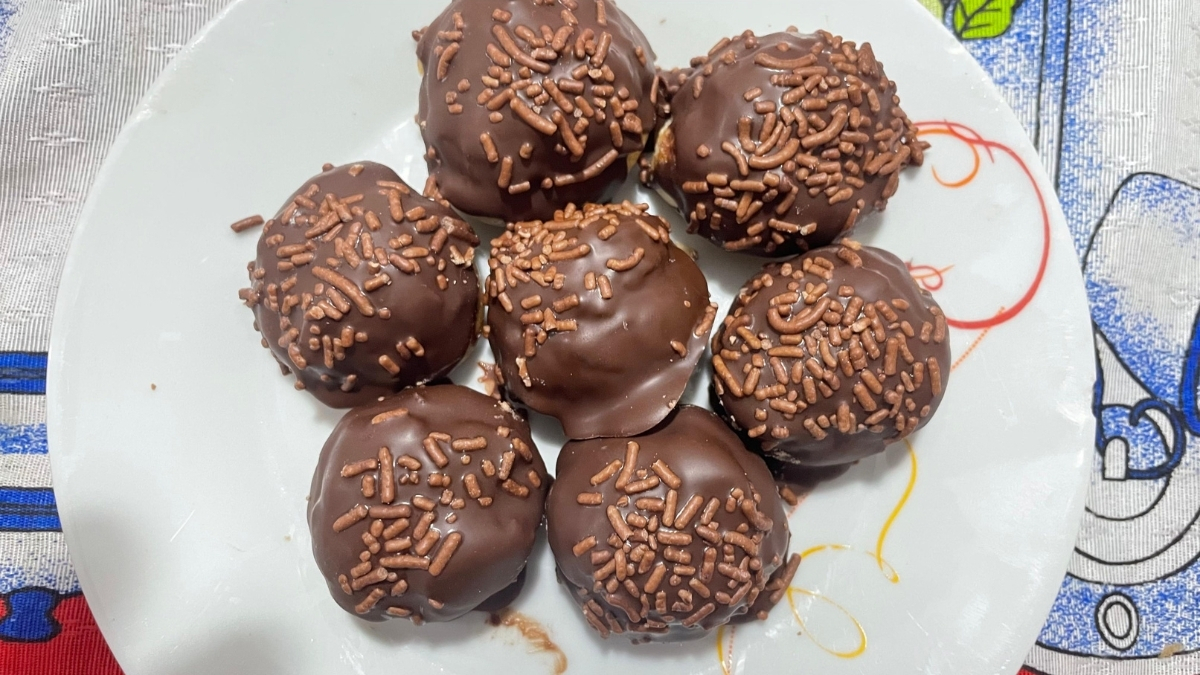 Carolina de brigadeiro caseiro