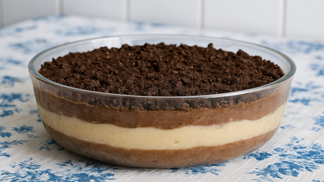 Pavê simples de chocolate