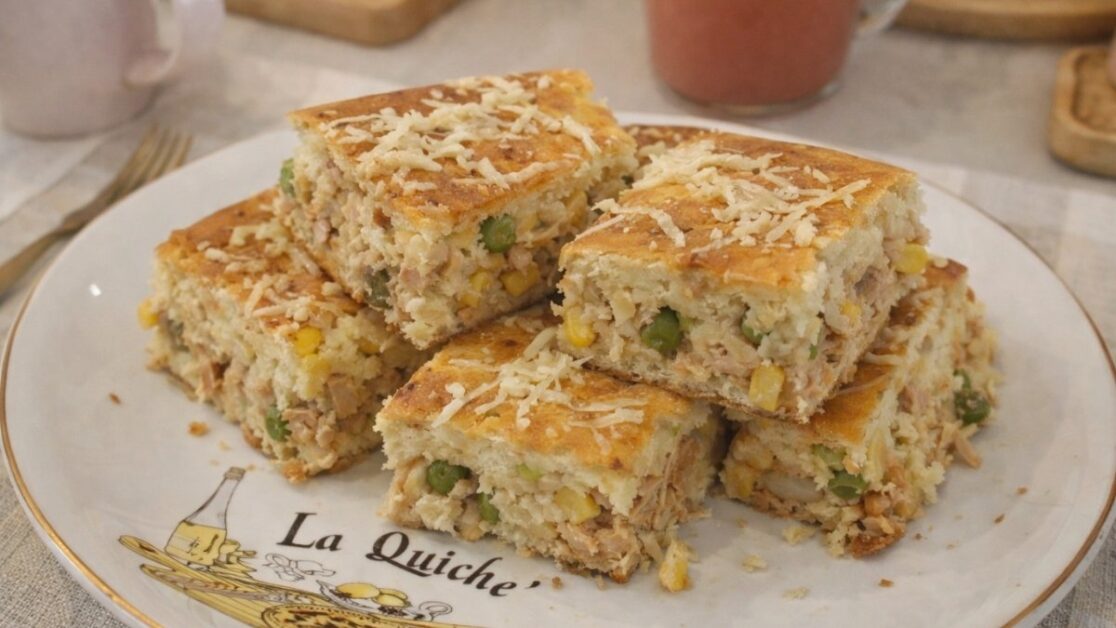 Torta de frango caseira