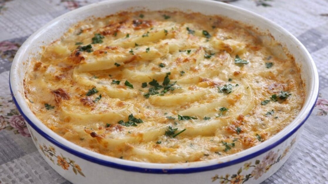 Gratinado de batata