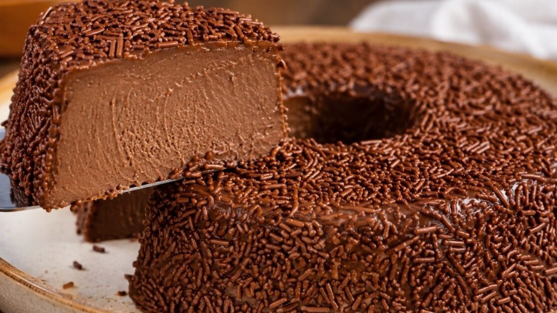 Brigadeirão caseiro