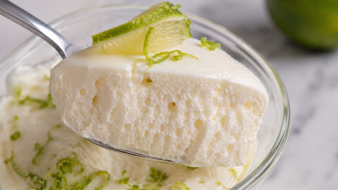 Sobremesa mousse de limão