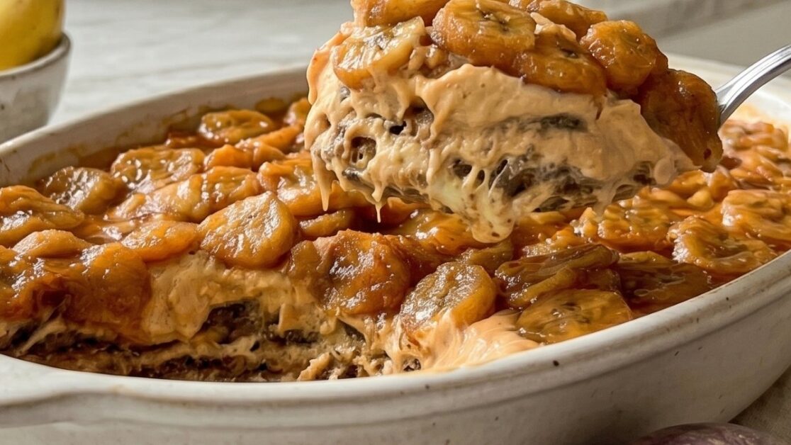 Sobremesa de banana