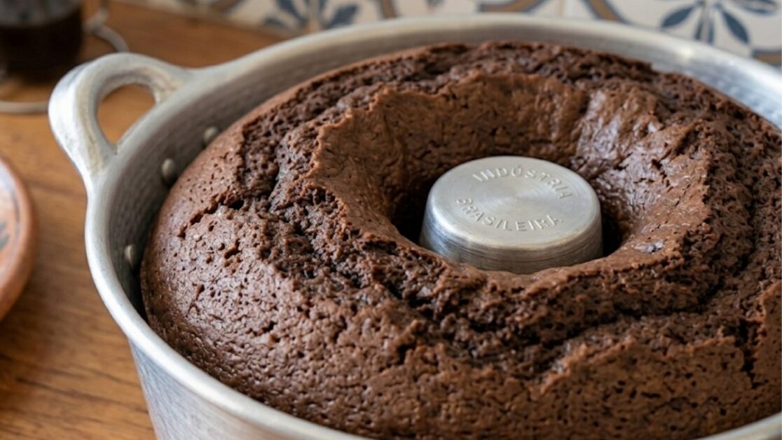 Bolo de chocolate 70% cacau